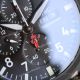 Swiss Grade 1 IWC Pilot's Chronograph Top Gun Black Ceramic Watch Military Green Strap (2)_th.jpg